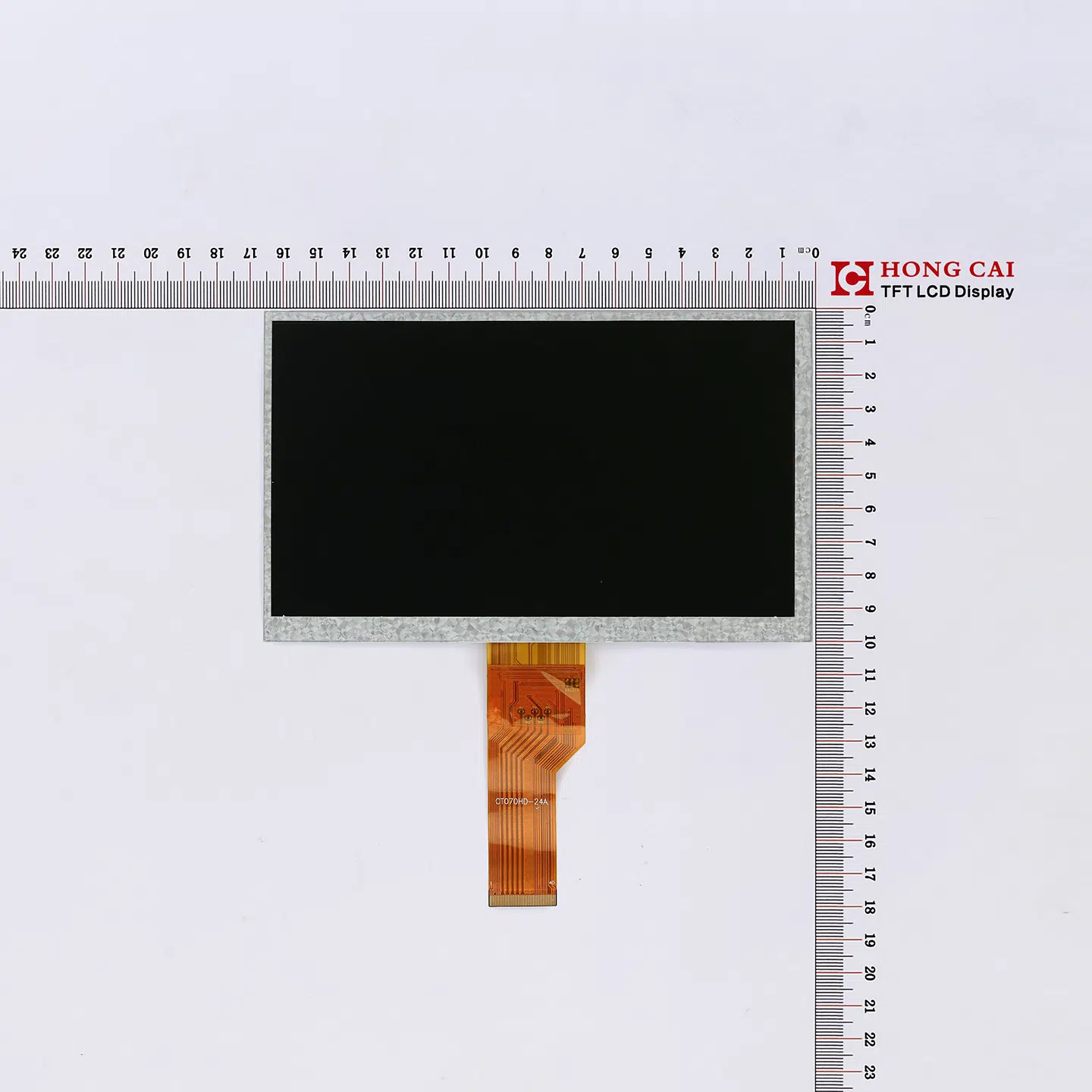 7-inch LVDS LCD display, 1024x600 resolution
