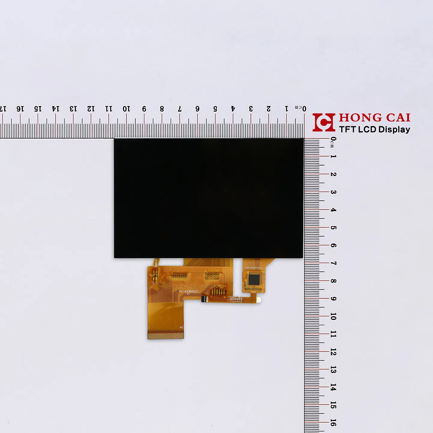 4.3palcový LCD displej s kapacitním dotykovým ovládáním