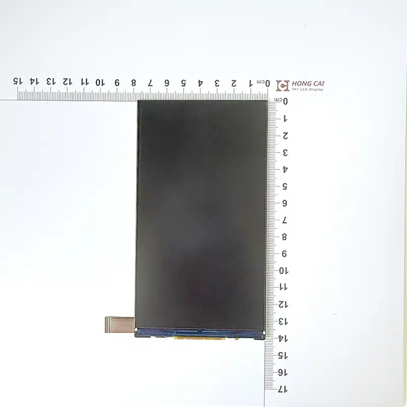6인치 LCD 화면(세로 방향)